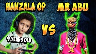 Hanzala OP Vs MR ABU  funny challenges with 9 years old V badger