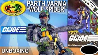 UNBOXING - GI Joe Classified Series - PARTH VARMA WOLF SPIDER - Hasbro #toys #gijoe #actionfigures