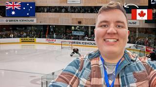 Canadian’s First Australian Ice Hockey Experience