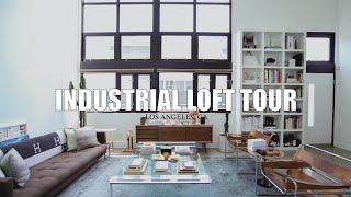 Los Angeles Industrial Loft Tour  Mid Century & Post Modern Design