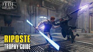 Star Wars Jedi Survivor  RIPOSTE  Trophy Guide