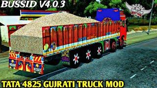  TATA 4825 GUJRATI TRUCK MOD FOR BUS SIMULATOR INDONESIA MOD REVIEW   Bussid v4.0.3