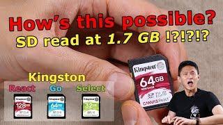 SD card reads at 1.7 GB?? - Kingston Canvas SD Cards Review
