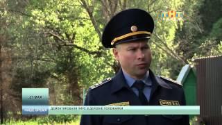 Демонтировали пирс в деревне Полежайки. 05.2015