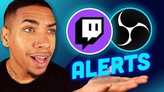 How to Setup Twitch Alerts in OBS Studio Super Easy