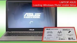 Asus laptop stuck on Asus logo Asus logo is spinning Windows 10 Boot failed