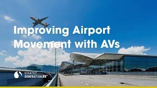 A better way to move people and goods at airports? Autonomous vehicles.