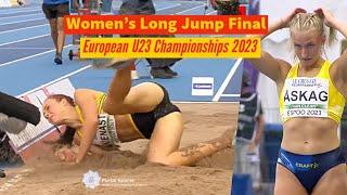 Womens Long Jump Final European U23 Championships 2023