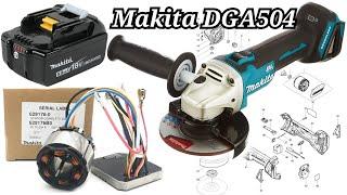 Repair 18V Cordless Angle Grinders Makita DGA504