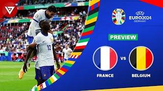  FRANCE vs BELGIUM - Round of 16 UEFA EURO 2024 Preview Predictions Lineup Head to Head