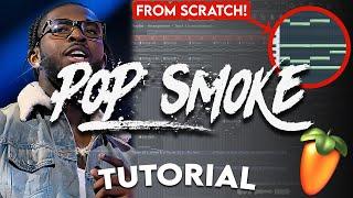 HOW TO MAKE A POP SMOKE TYPE BEAT 2022 FL Studio 20 Tutorial