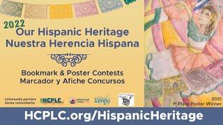 Hispanic Heritage Bookmark and Poster Contest 2022