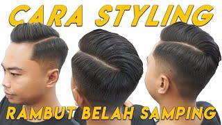 CARA STYLING RAMBUT BELAH SAMPING