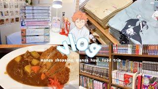 manga shopping + haul food trip buying apple watch SE anime marathon  vlog