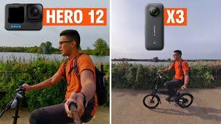 GoPro HERO 12 Vs Insta360 X3  Best Action Camera 2023