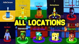 MEME SEA ALL NEW SHOPABILITYRACEAWAKENINGEXCLUSIVE NPC LOCATIONS ROBLOX