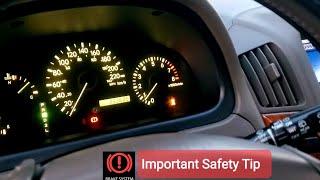 Important Safety Tip About Your Car Brake Waring Light