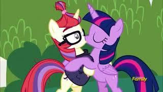 My little pony twilight kiss moon dancer