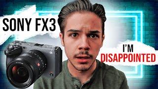 NEW Sony FX3 Specs Revealed... Im Disappointed 