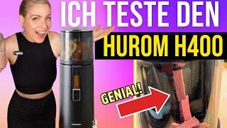 Hurom H400 Entsafter im TEST - Ist das die Zukunft des Entsaftens?