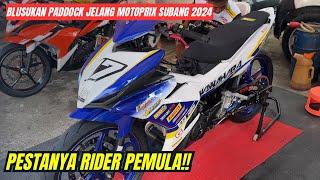 Blusukan Paddock Jelang Motoprix Subang 2024