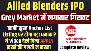 REVIEWAllied Blenders IPO Complete Grey Market Activity  Upcoming IPO in June 2024