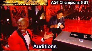 Shin Lim card magician MIND BLOWING AGAIN  Audition  Americas Got Talent Champions 5 AGT