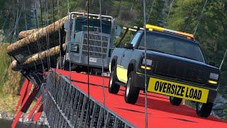 Heavy & Oversize Load Crashes 3  BeamNG.drive