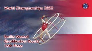 Emilie Memeti World Championships 2022 in Gymwheel Junior Woman Qualification 16th Place