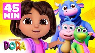 Doras Friendship Adventures  45 Minute Full Episode Marathon  Dora & Friends