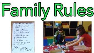 Family Rules - Getting Families to Cooperate