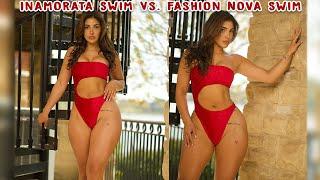 Swim Haul INAMORATA VS. FASHION NOVA  GIVEAWAY 