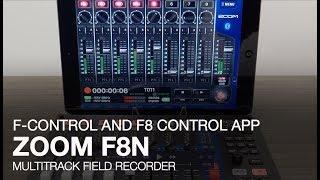 Zoom F8n F-Control and F8 Control App