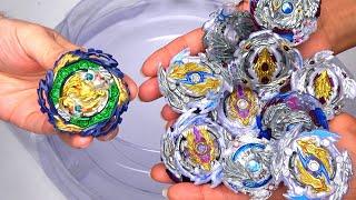 VANISH FAFNIR vs ALL LONGINUS LUINOR BEYS  Beyblade Burst Dynamite Season 6