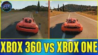 Forza Horizon 2 - Xbox 360 vs Xbox One Map Graphics Car List Comparison