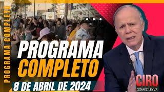 Increíbles imágenes del Eclipse Solar 2024  Ciro Gómez Leyva  Programa Completo 8abril2024