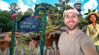 FIRST Look At Tianas Bayou Adventure At The Magic Kingdom  Full Ride POV 4K