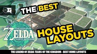 The ABSOLUTE BEST house LAYOUTS  Zelda Tears of the Kingdom