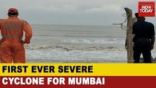 Cyclone Nisarga Over Arabian Sea Mumbai On Alert 10 NDRF Units Deployed For Rescue Operations
