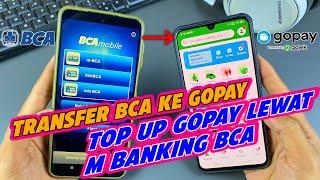 CARA TRANSFER DARI BCA KE GOPAY - TOP UP GOPAY LEWAT M BANKING BCA