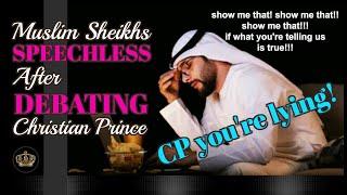 Muslim Sheikhs Speechless After Debating Christian Prince