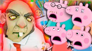 Peppa Pig ESCAPE Mr Brains Waterpark in Roblox