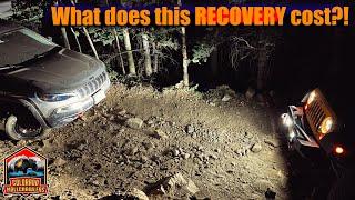 4WD Recovery on Red Cone  How much will a Colorado recovery cost us? #ColoradoRecovery