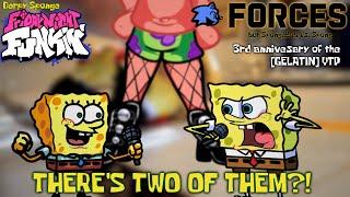 FNF - GELATIN Anniversary Forces but SpongeBob Vs. FCCD Sponged