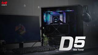 D5 - Mid Tower Case  Gaming Chassis  InWin