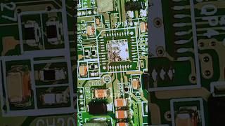 SMD IC de Soldering process #lcdhelp #lcdtvrepair #repair