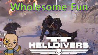 The good the Weird and the Awesome  Helldivers 2