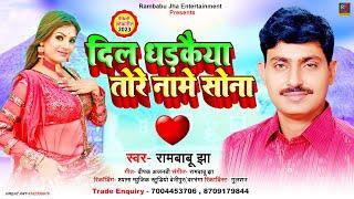 रामबाबू झा के नया मैथिली लोकगीत 2023 - दिल धड़कैया तोरे नामे सोना - Maithili Sad Song - Rambabu Jha