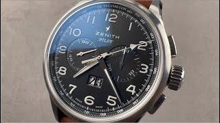 Zenith El Primero Pilot Big Date 03.2410.401021.C722 Zenith Watch Review