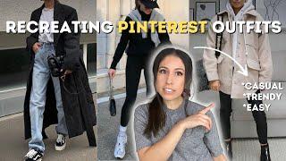 RECREATING PINTEREST OUTFITS FOR WINTER